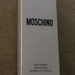 New Moschino the freshest body lotion